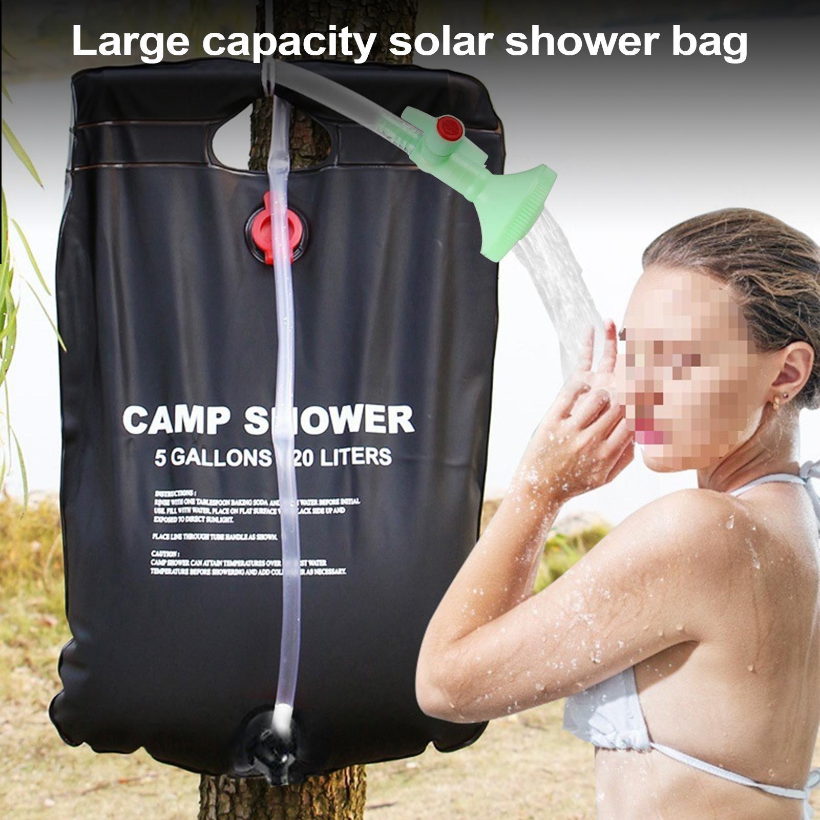Outdoor Camping Hot Water Shower - 야외 샤워백 캠핑용 물주머니 태양열 온수기