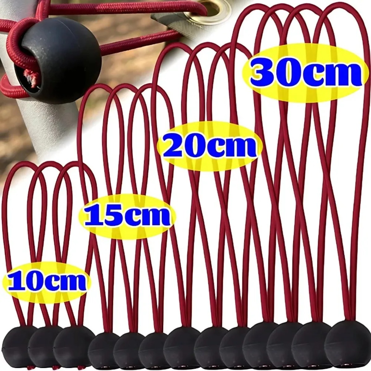 Outdoor Camping Extension Cord - 다기능 번지 코드 텐트 고정 로프