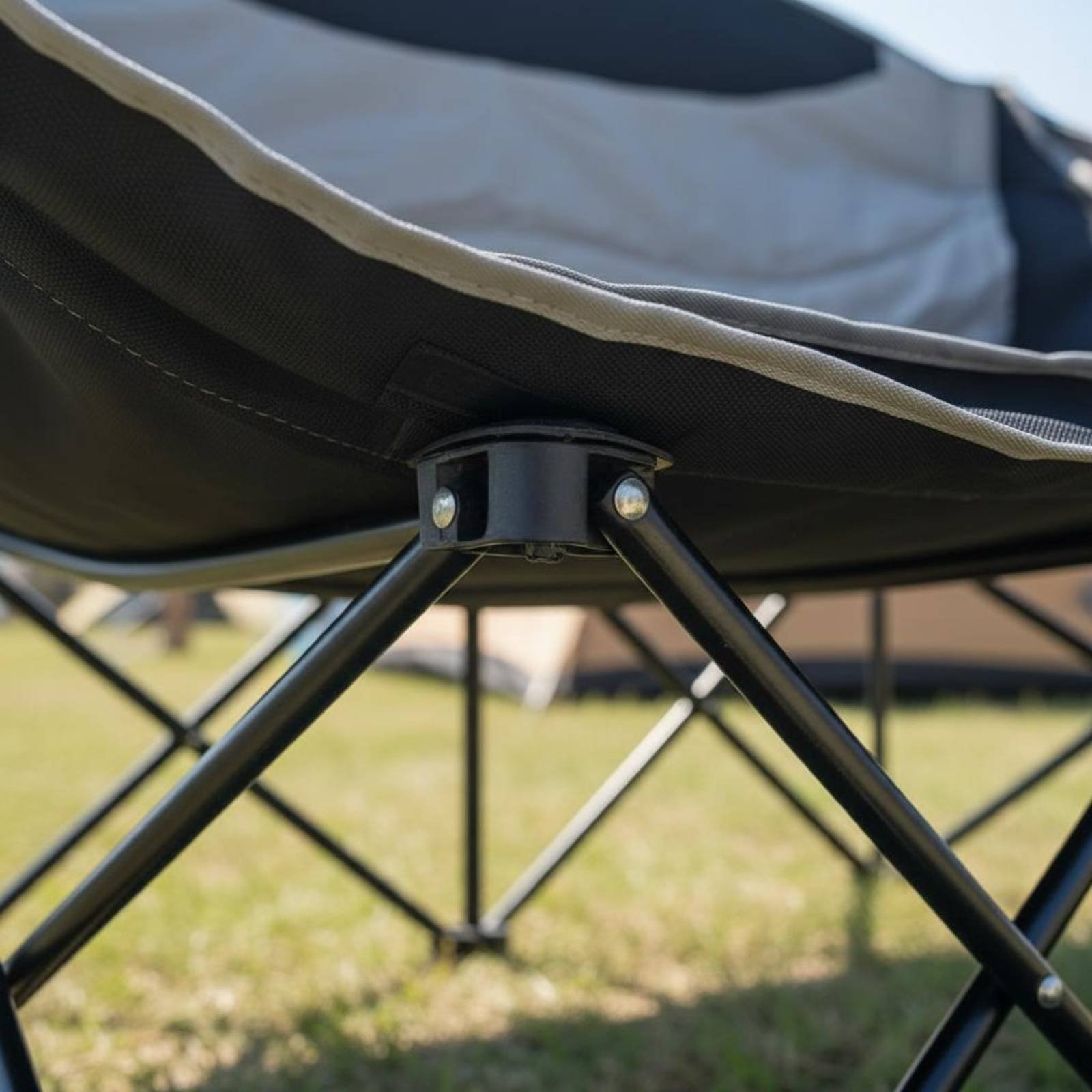 Outdoor Camping Meals - 더블 캠핑 의자 접이식 캠핑 러브시트