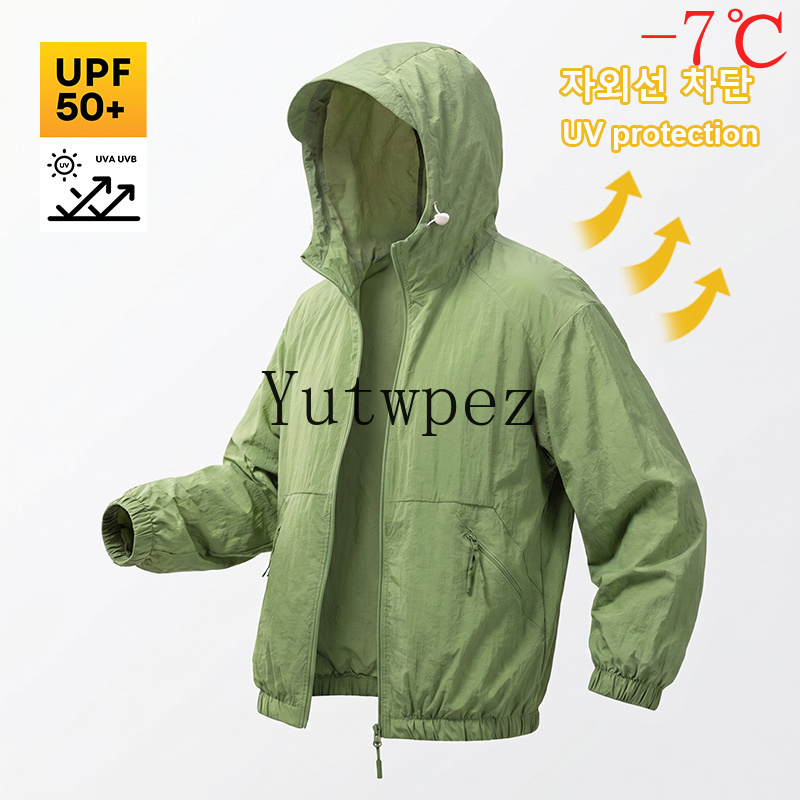 Outdoor Camping Jacket - 유니섹스 자외선 차단 재킷 UPF88+ 방수