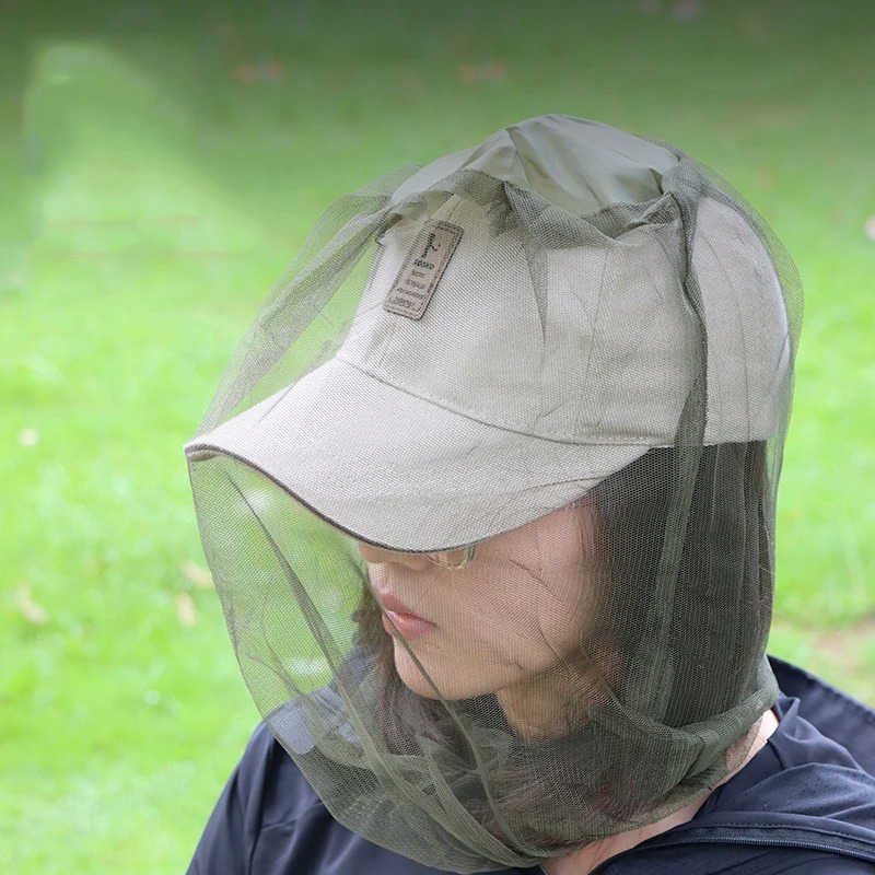 Outdoor Camping Mosquito Net - 1PC 야외 낚시 모기장 모자, 캠핑