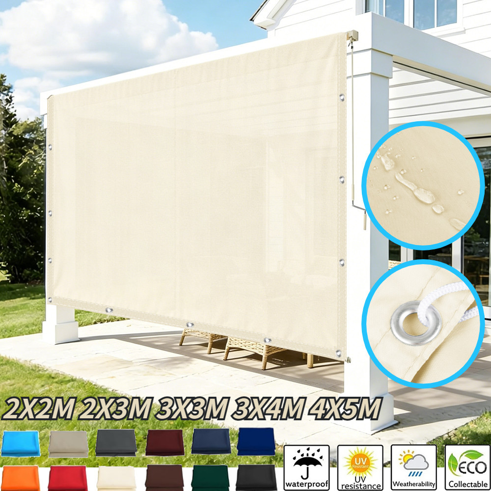 Outdoor Camping Tarp - 5x4m 4x3m 3x2m 정원용 차양막 방수