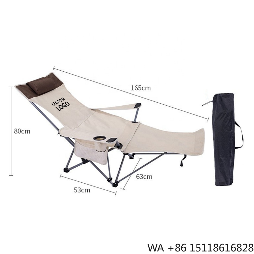 Outdoor Camping Chairs - 휴대용 접이식 리클라이닝 의자, 가볍고 조절
