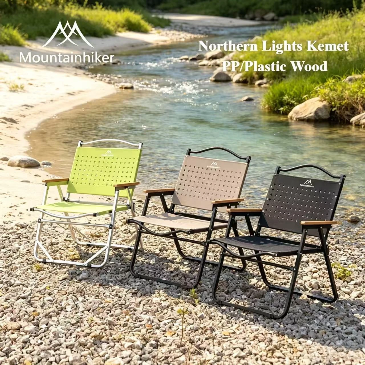 Outdoor Camping High Chair - MOUNTAINHIKER 캠핑 의자 휴대용 접이식 커밋