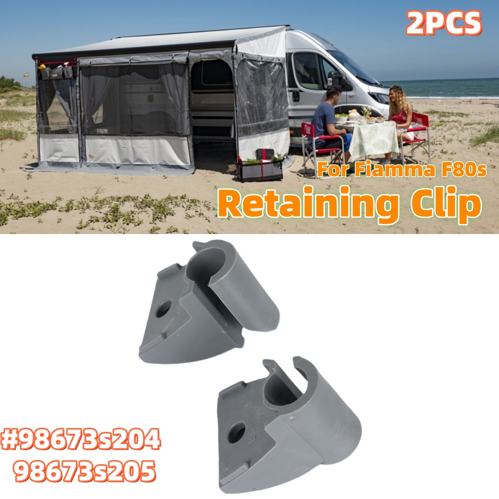 Outdoor Camping Van - RV 어닝 좌우 다리 고정 클립