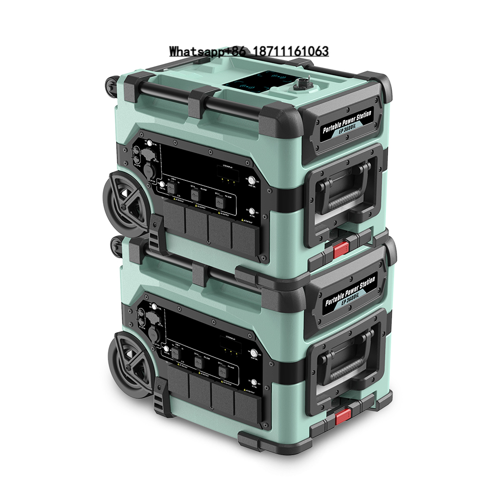 Portable Power Station - 휴대용 7680Wh 스마트 모니터링 시스템 모바일