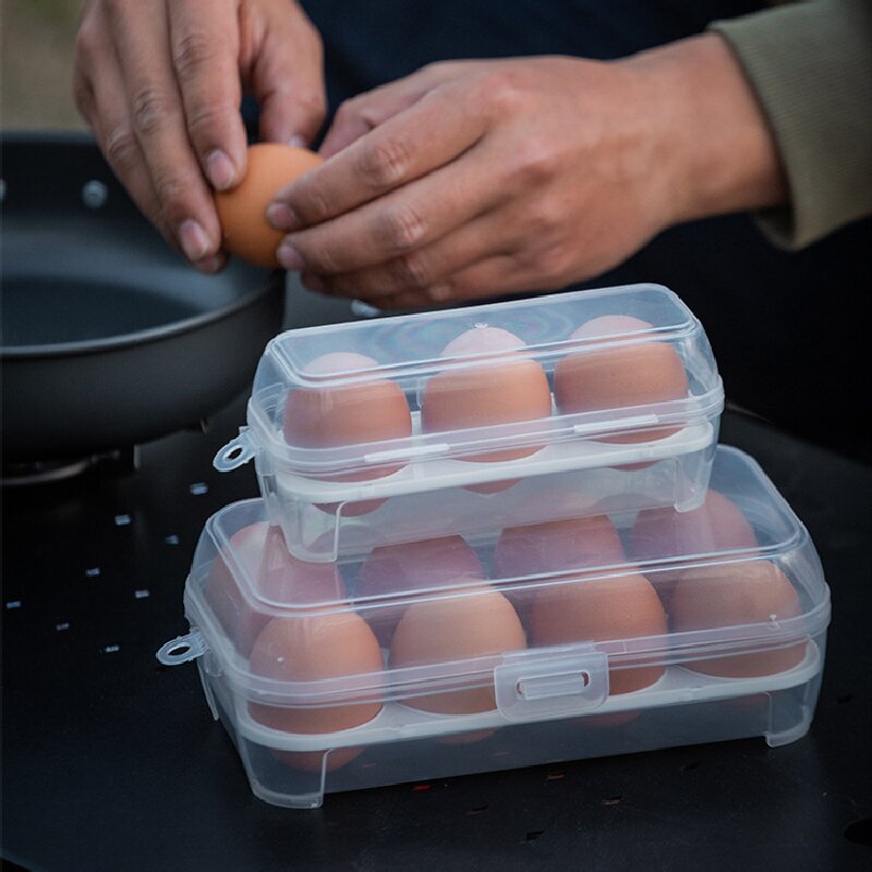 Outdoor Camping Storage Box - 야외 충격 방지 계란 상자 보관