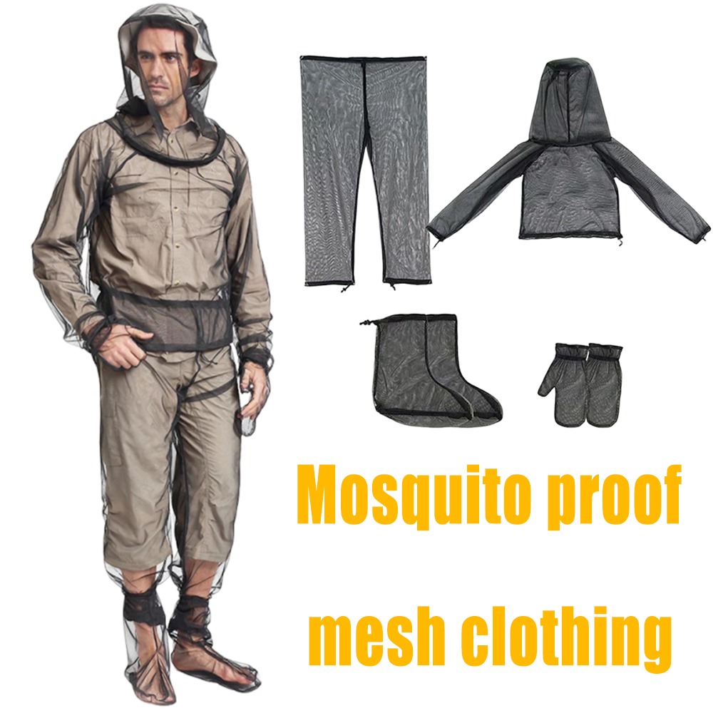 Outdoor Camping Mosquito Net - 야외 모기 방지복, 곤충 방지 메쉬