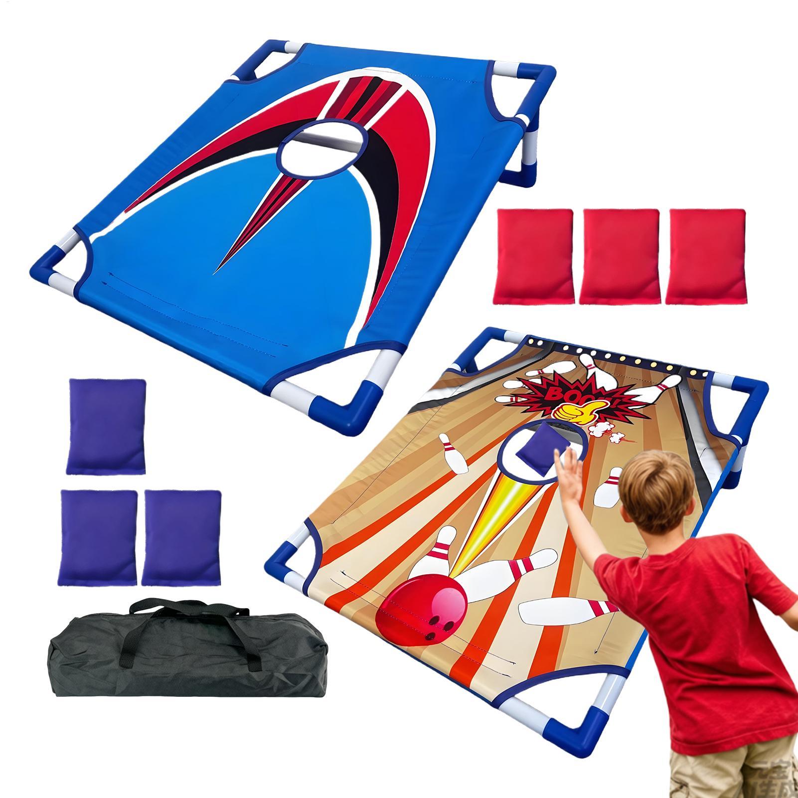 Outdoor Camping Games For Adults - 어린이를 위한 콩주머니 던지기 게임, 접이식