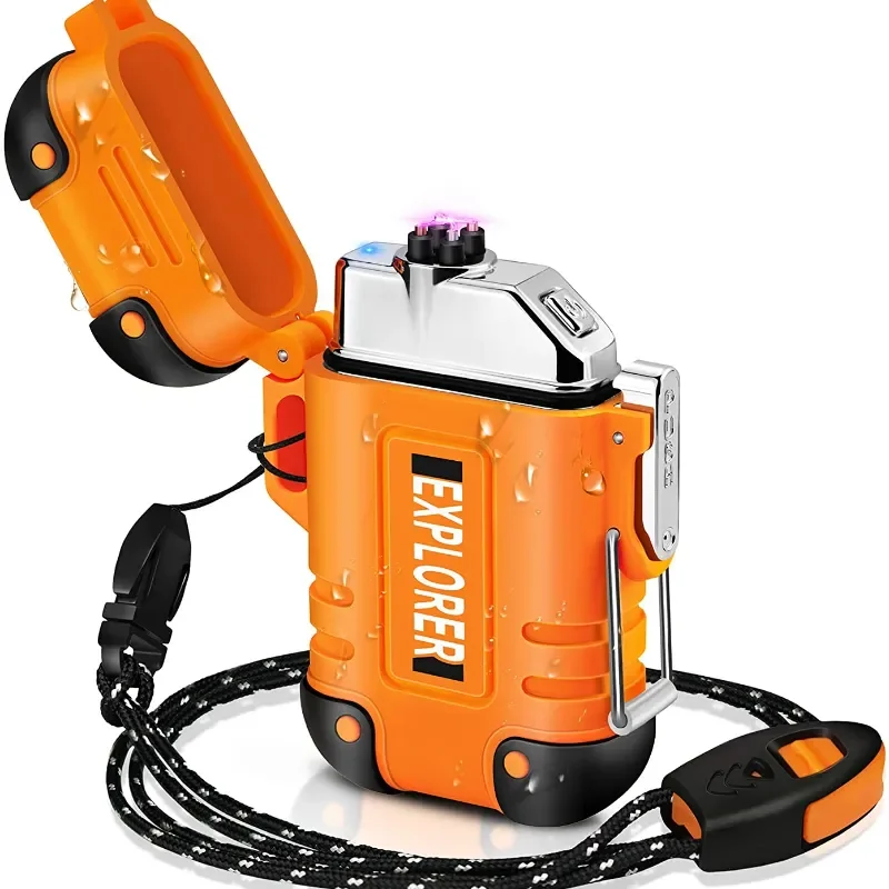 Outdoor Windproof Lighter - 2023 새로운 방수 더블 아크 라이터