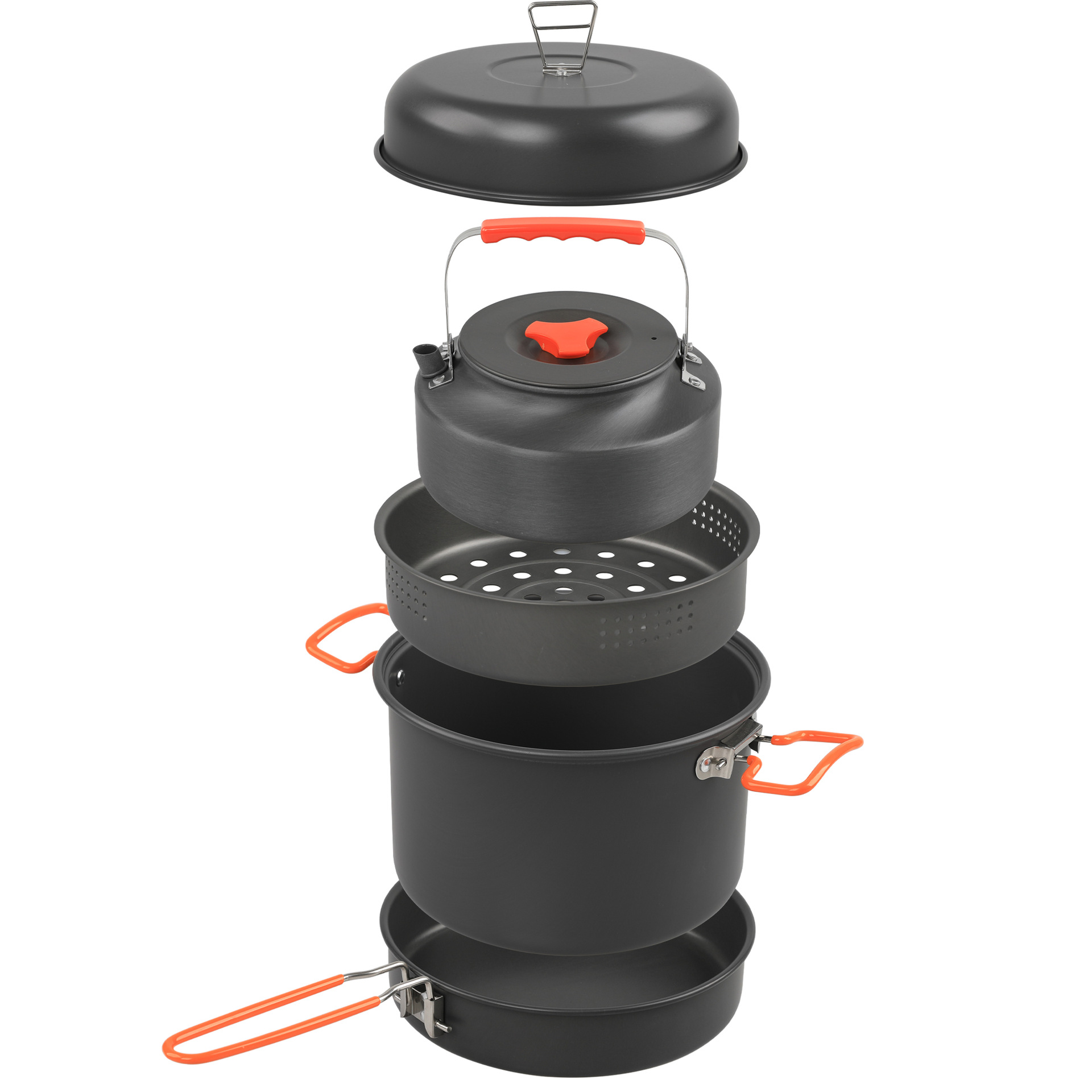 Outdoor Camping Kettle - 야외 조리기구 세트, 캠핑 요리 냄비