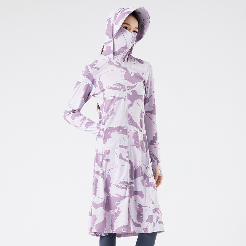 Outdoor Camping Jacket - 빠른 건조 UPF50 러닝 보호복 여성