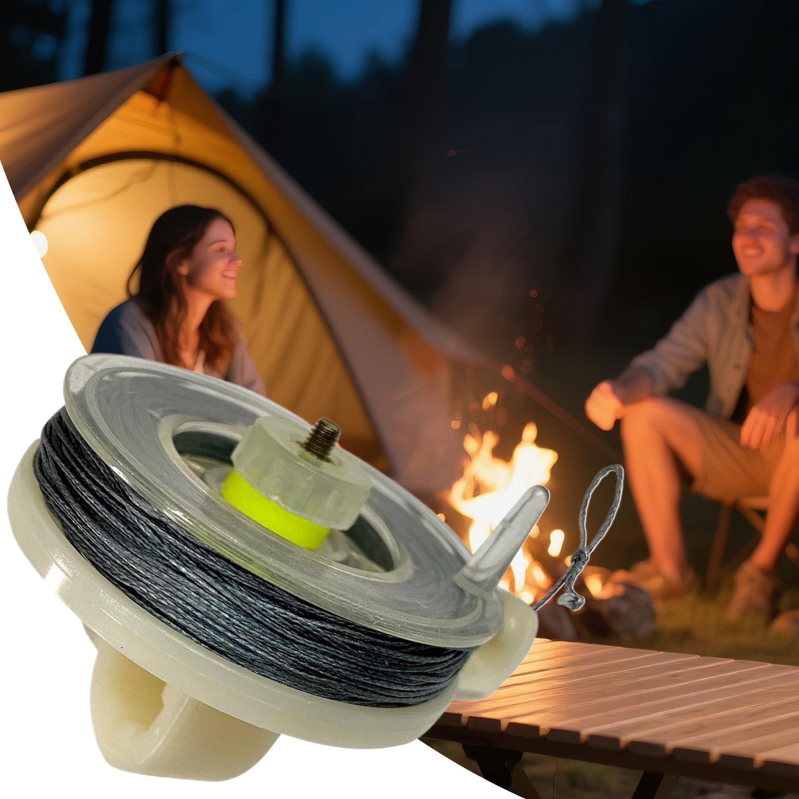 Outdoor Camping Extension Cord - 야외 경계 알람 트립 와이어 재사용