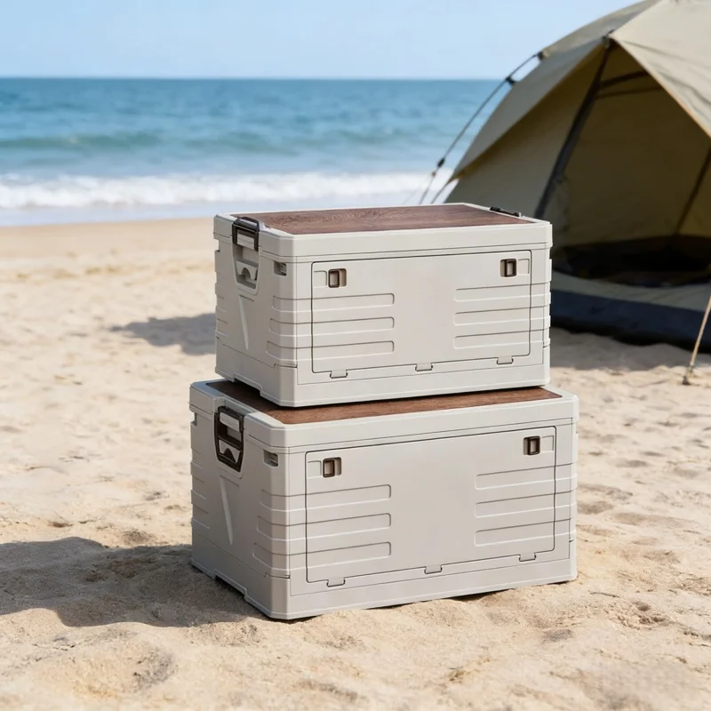 Outdoor Camping Storage Box - 자동차 보관함 야외 캠핑 접이식 보관함