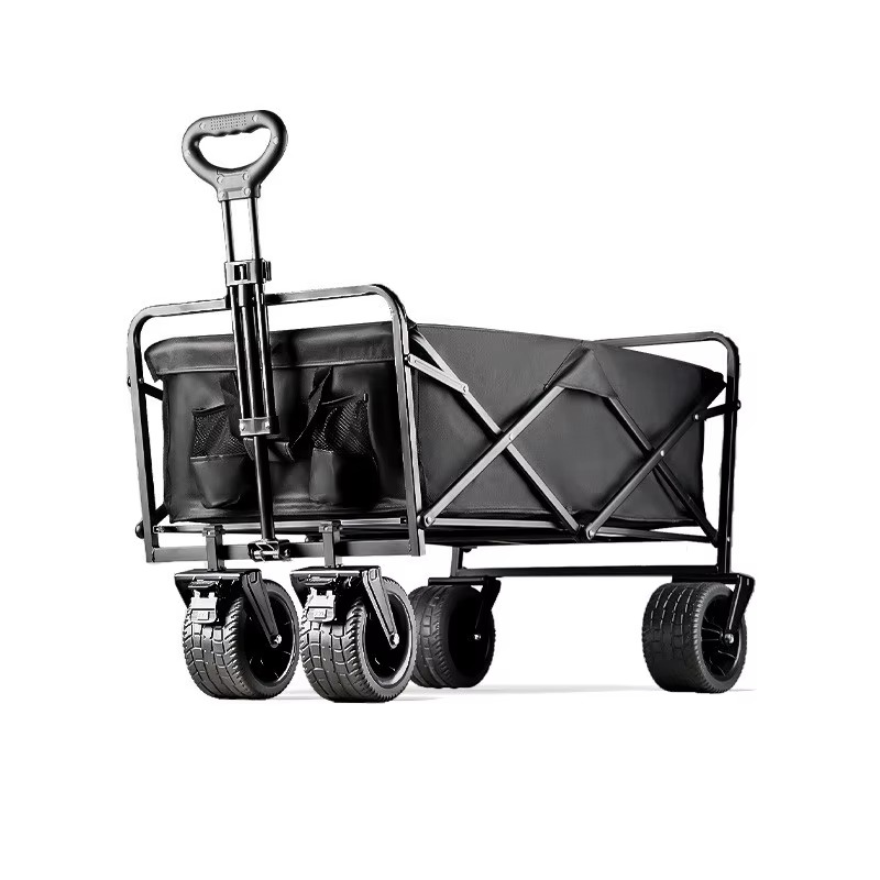 Outdoor Camping Vehicle Wagon - 경량 150L 휴대용 스틸 접이식 카트