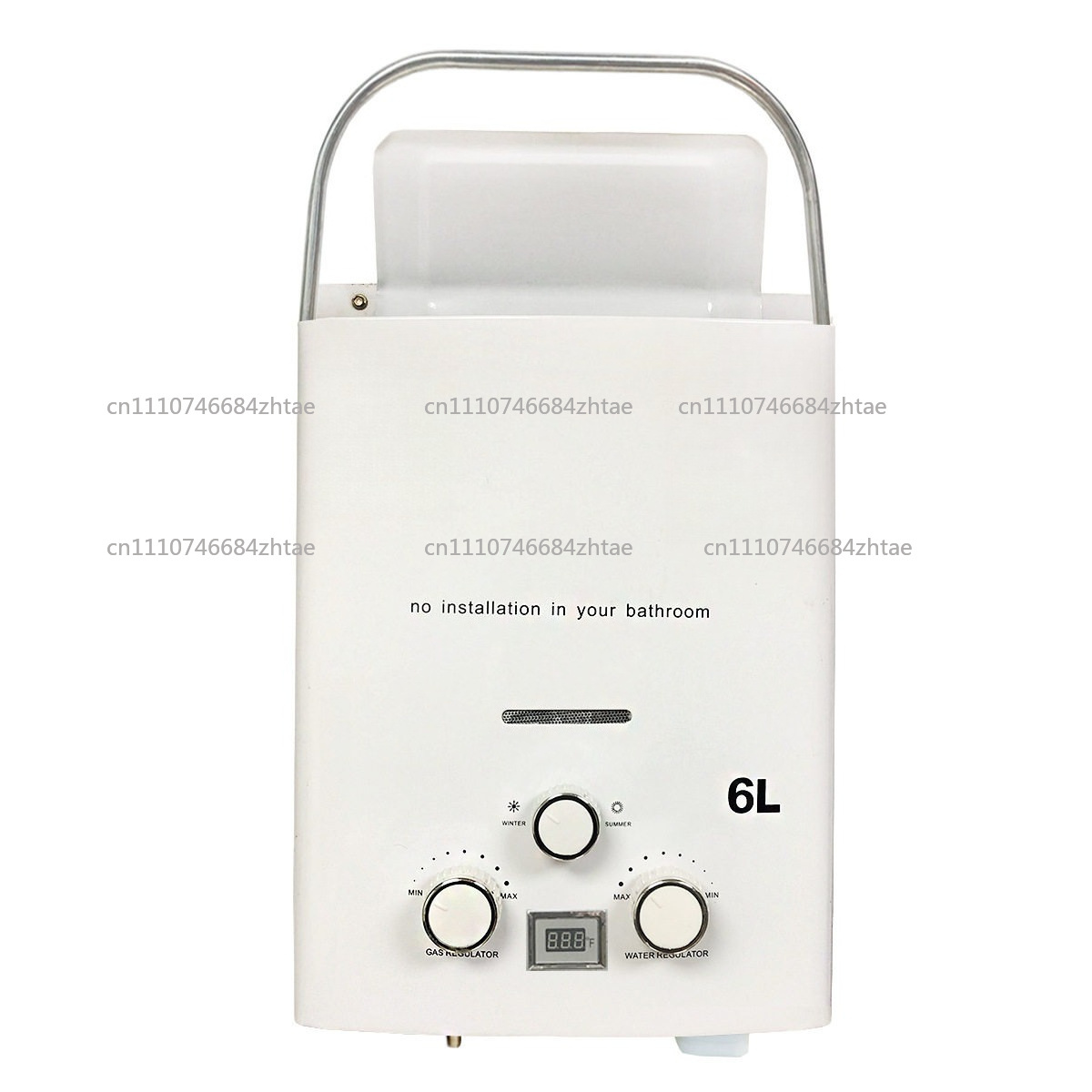 Outdoor Camping Hot Water Shower - 프로판 LPG 가스 무탱크 온수기 6L
