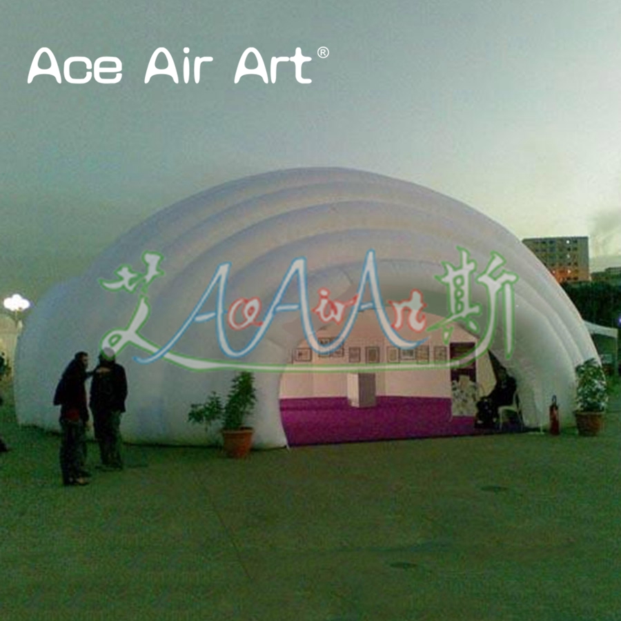Outdoor Camping Rental - 신상품 화이트 컬러 에어돔 텐트 야외