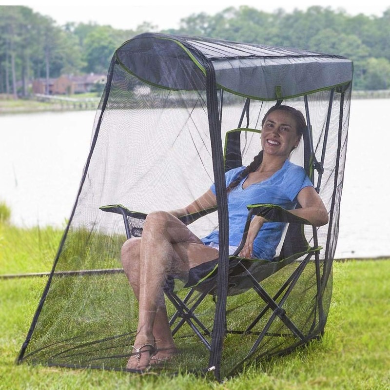 Outdoor Camping Mosquito Net - 모기 퇴치 캠핑 의자 접이식 그물망