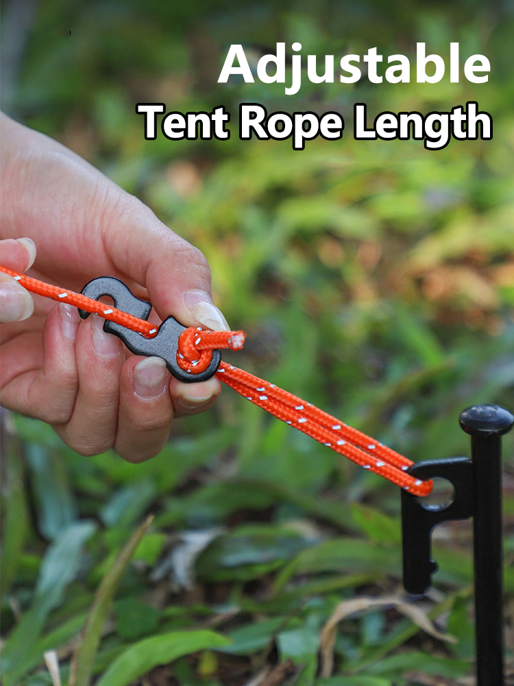 5/10pcs 조정 가능한 텐트 로프 버클 알루미늄 S - Outdoor Camping Extension Cord 리뷰 및 가격