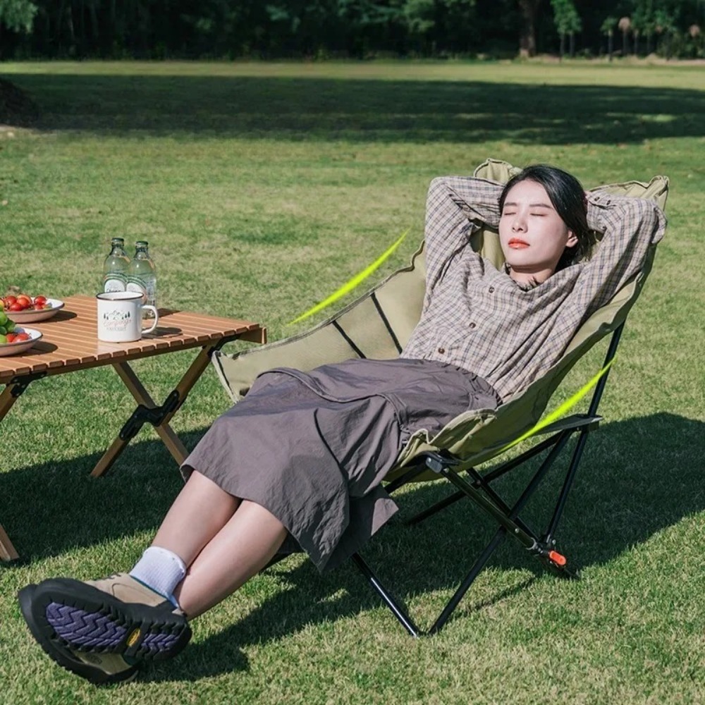 하이백 휴대용 문폴딩체어 다기능 야외 하이백 리클라이너 - Outdoor Camping High Chair 리뷰 및 가격