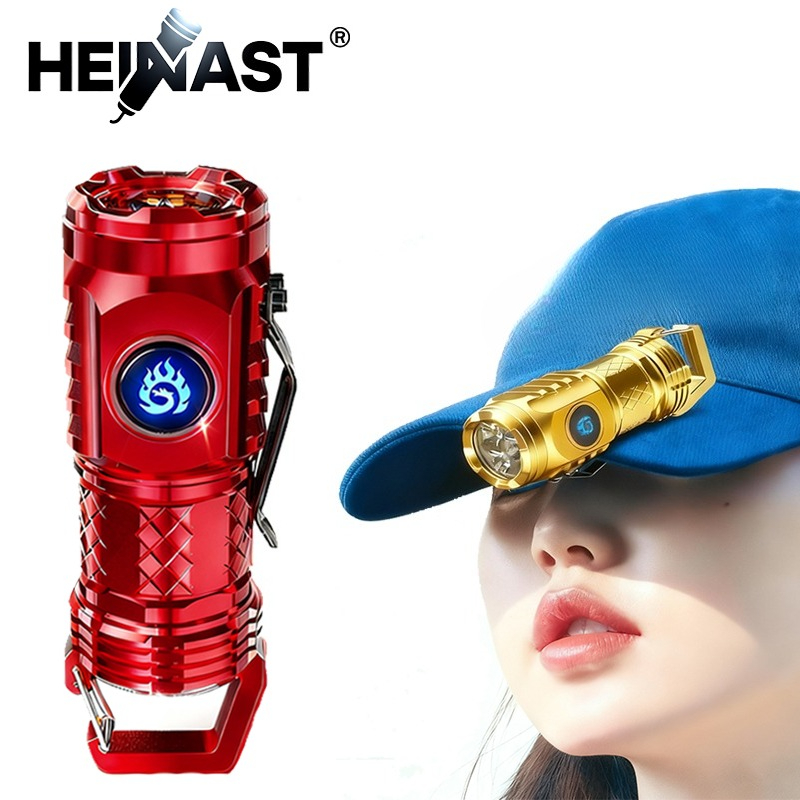 고강도 파워 LED 손전등 내장 배터리 타입-C 충전식 - Battery Outdoor Camping 리뷰 및 가격