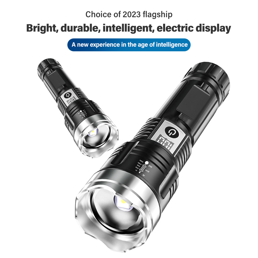고출력 200000LM LED 손전등 내장 배터리 타입 - Battery Outdoor Camping 리뷰 및 가격