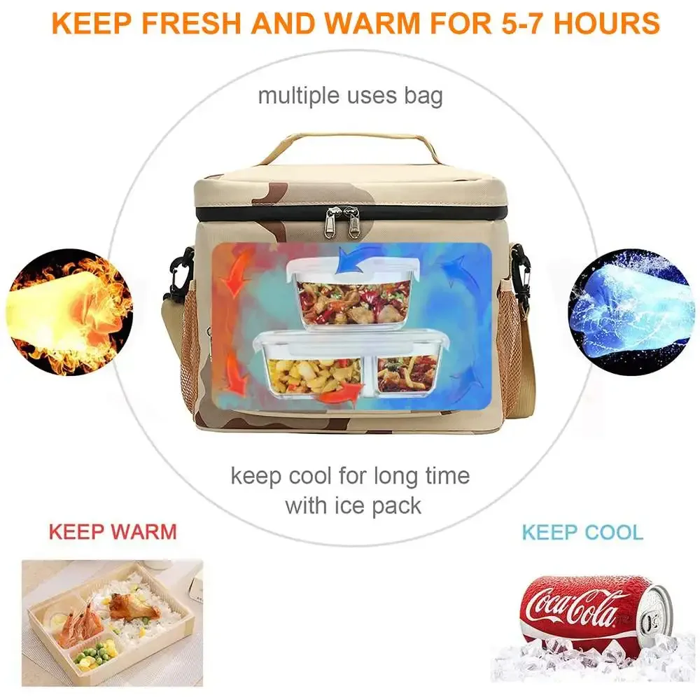 휴대용 보온 보냉 가방 대형 야외 캠핑 도시락 벤토 가 - Outdoor Camping Meals 리뷰 및 가격
