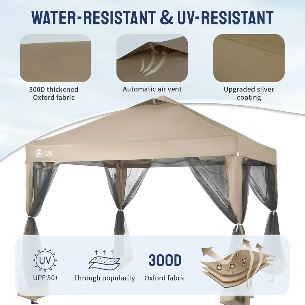 10x10 모기장 가제보 (4개 로프, 8개 말뚝, 모 - Outdoor Camping Mosquito Net 리뷰 및 가격
