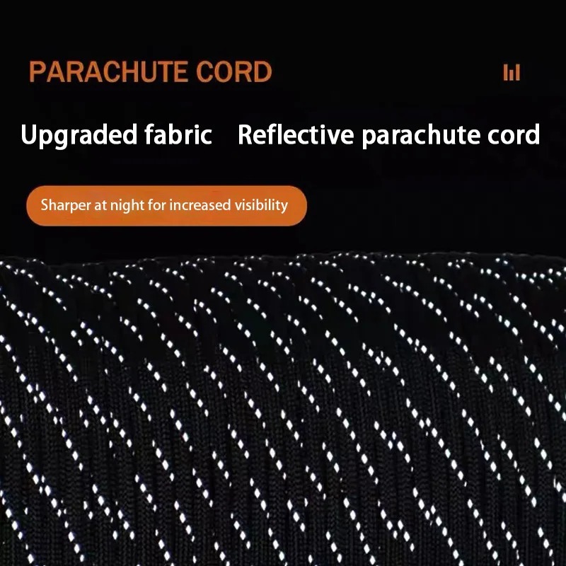 반사 Paracord 550 군사 7 가닥 로프 전술  - Outdoor Camping Extension Cord 리뷰 및 가격
