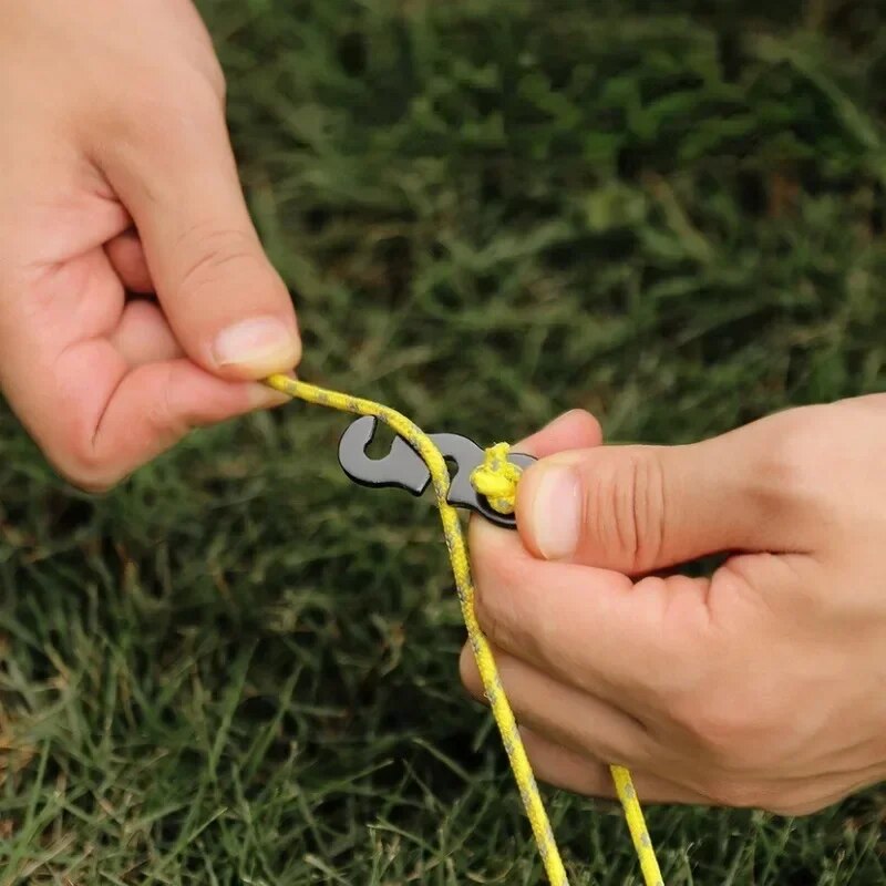 10pcs 조정 가능한 캠핑 텐트 코드 로프 버클 S  - Outdoor Camping Extension Cord 리뷰 및 가격