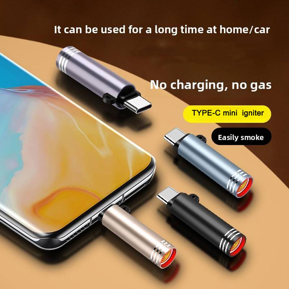 타입 C 미니 라이터 불어서 점화하는 방풍 무화염 전자 - Outdoor Windproof Lighter 리뷰 및 가격