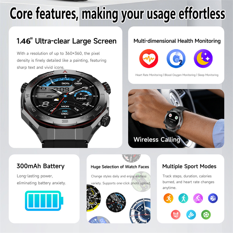새로운 Watch6 UItra GPS 아웃도어 스마트워 - Outdoor Camping Japan 리뷰 및 가격