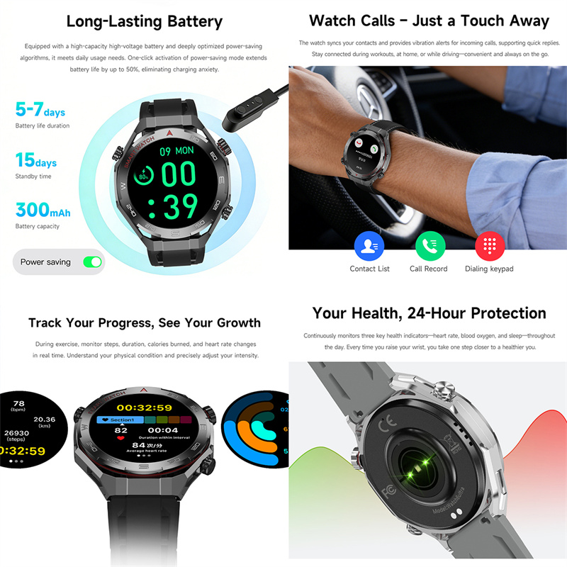 새로운 Watch6 UItra GPS 아웃도어 스마트워 - Outdoor Camping Japan 리뷰 및 가격