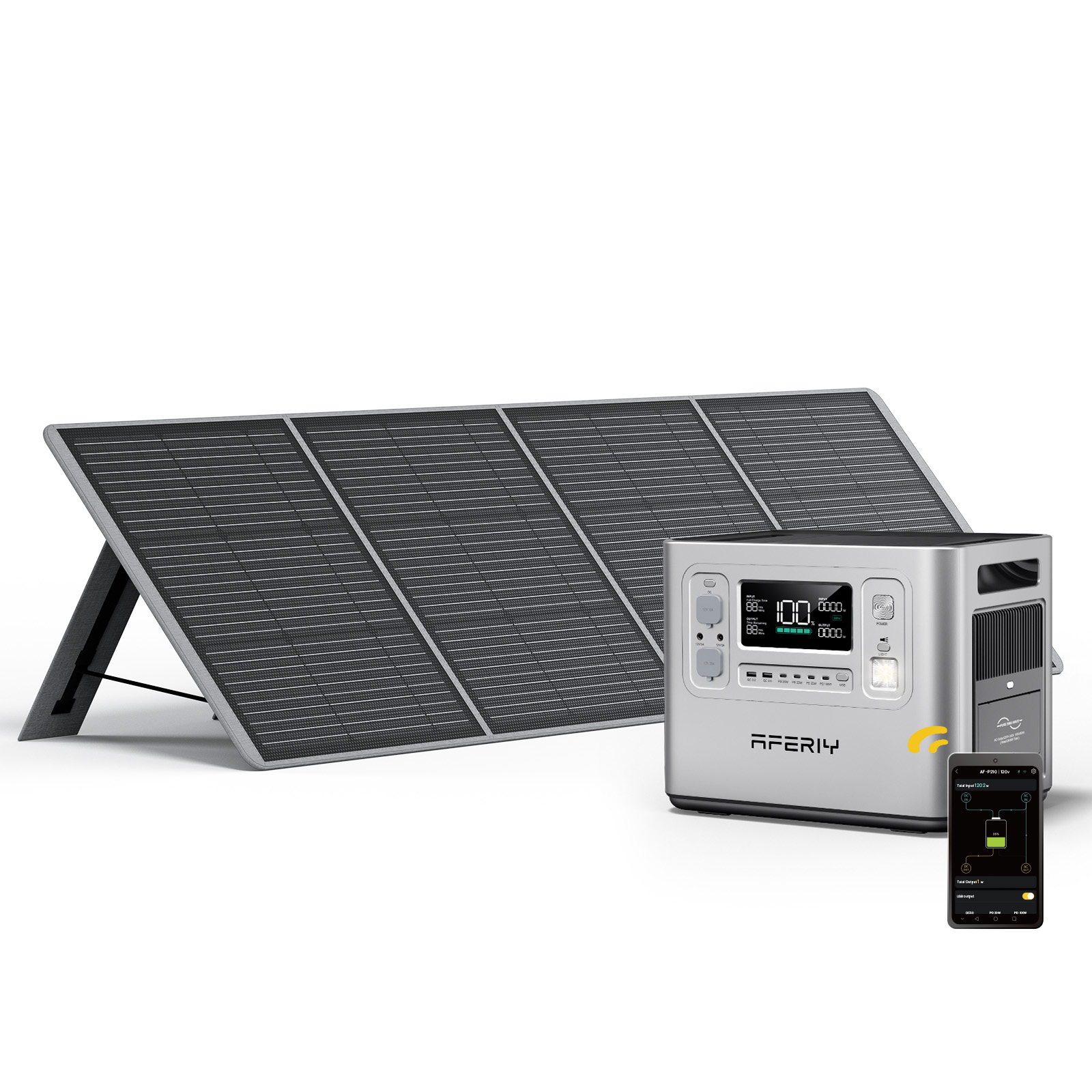 P210 실버 2048Wh 앱 지원 2+3년 보증기간  - Portable Power Station 리뷰 및 가격