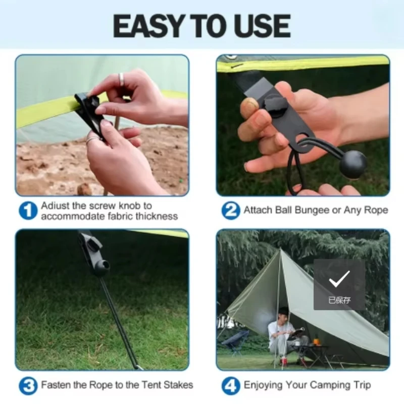 5/10/20/50개입 헤비듀티 텐트 클립 방수포 클립 - Outdoor Camping Tarp 리뷰 및 가격