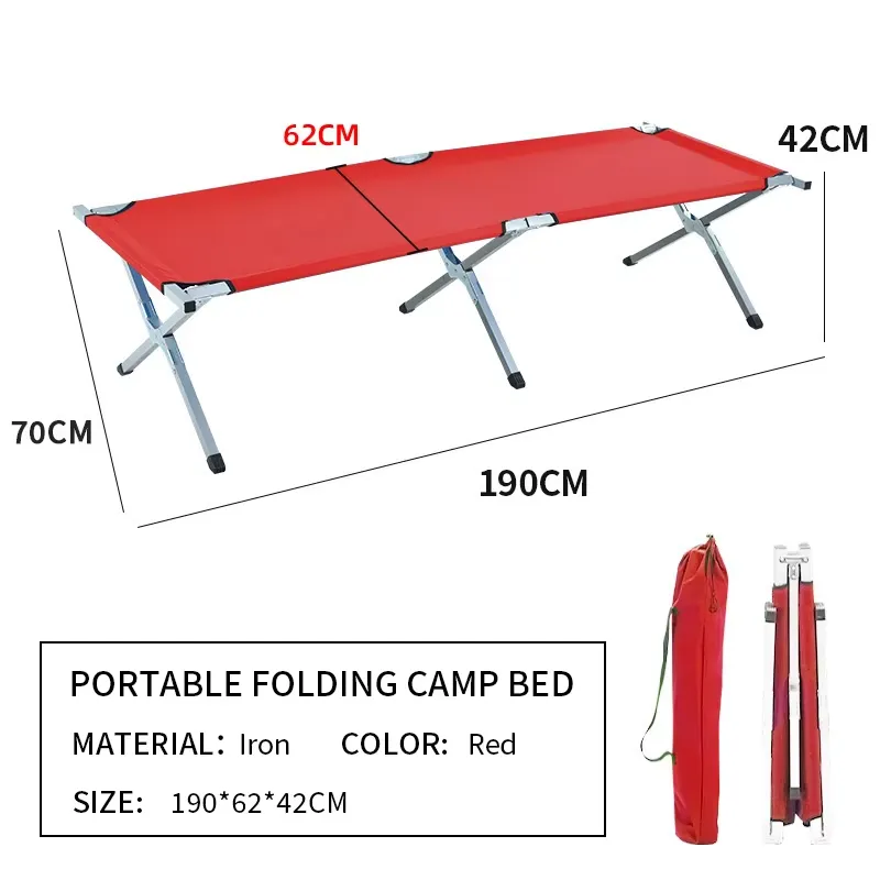 공장 직판 휴대용 내구성 야외 접이식 침대 경량 비상  - Outdoor Camping Beds For Sale 리뷰 및 가격