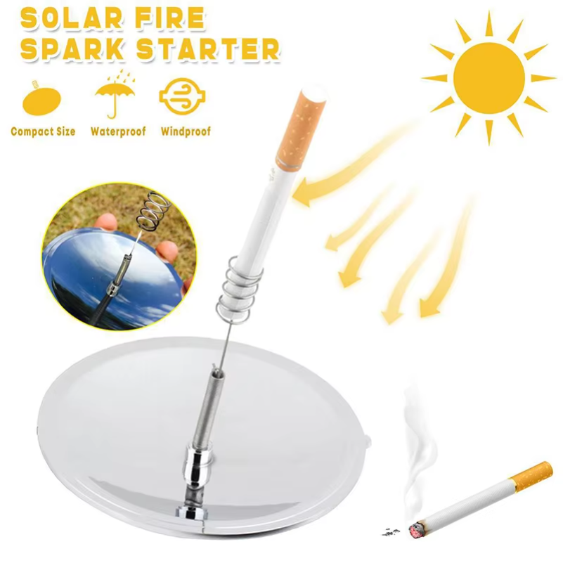 야외 태양열 점화 라이터 캠핑 생존 화재 방수 방풍 여 - Outdoor Windproof Lighter 리뷰 및 가격