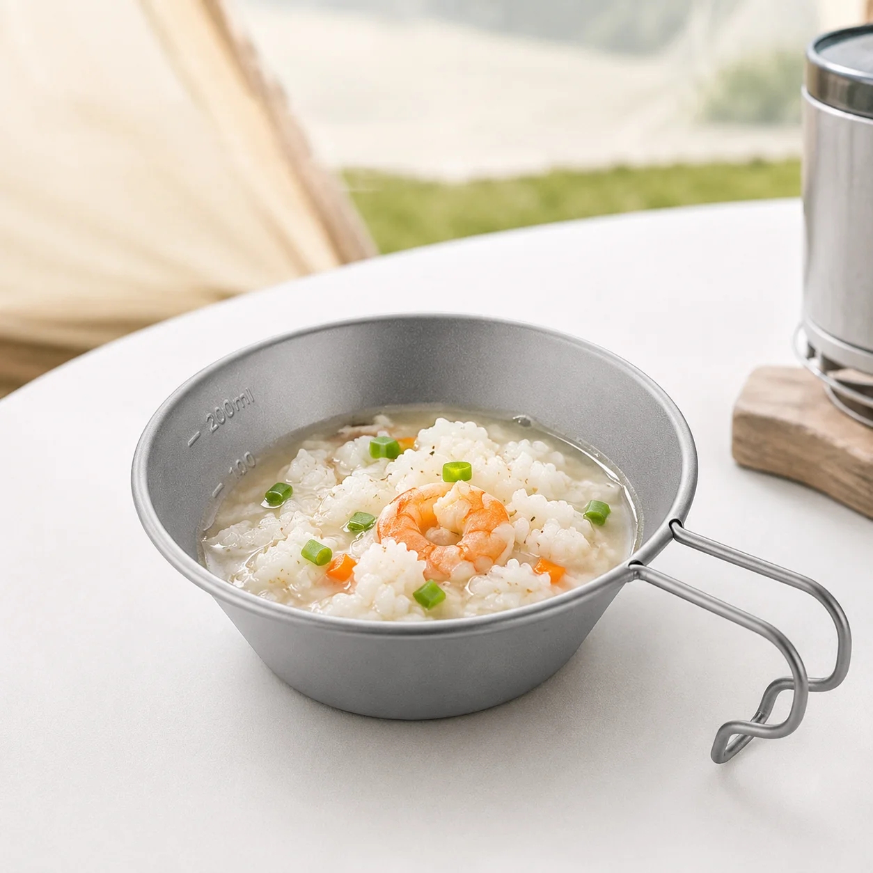 티타늄 시에라 볼 경량 캠핑컵 (고정 손잡이 포함) 휴 - Outdoor Camping Meals 리뷰 및 가격