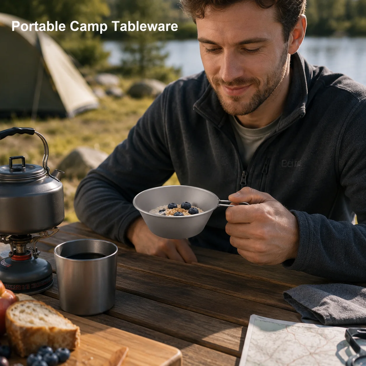 티타늄 시에라 볼 경량 캠핑컵 (고정 손잡이 포함) 휴 - Outdoor Camping Meals 리뷰 및 가격