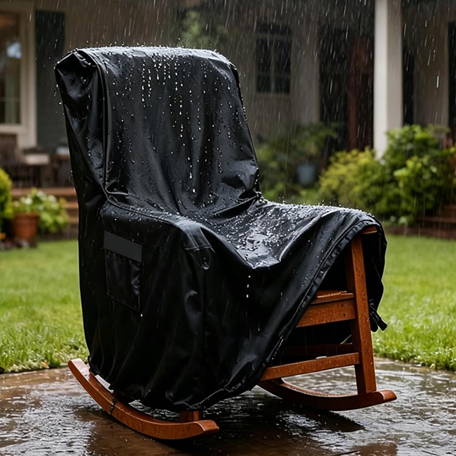 라운지 의자 커버 야외 가구 보호 커버 파티오 잔디밭  - Outdoor Camping Chairs 리뷰 및 가격