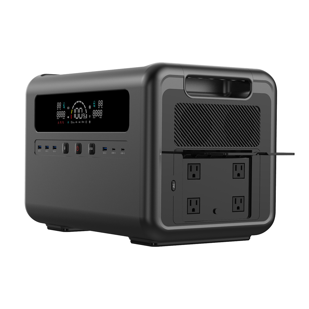 2400W 태양광 발전기, 가정용 비상 전원 및 야외  - Portable Power Station 리뷰 및 가격