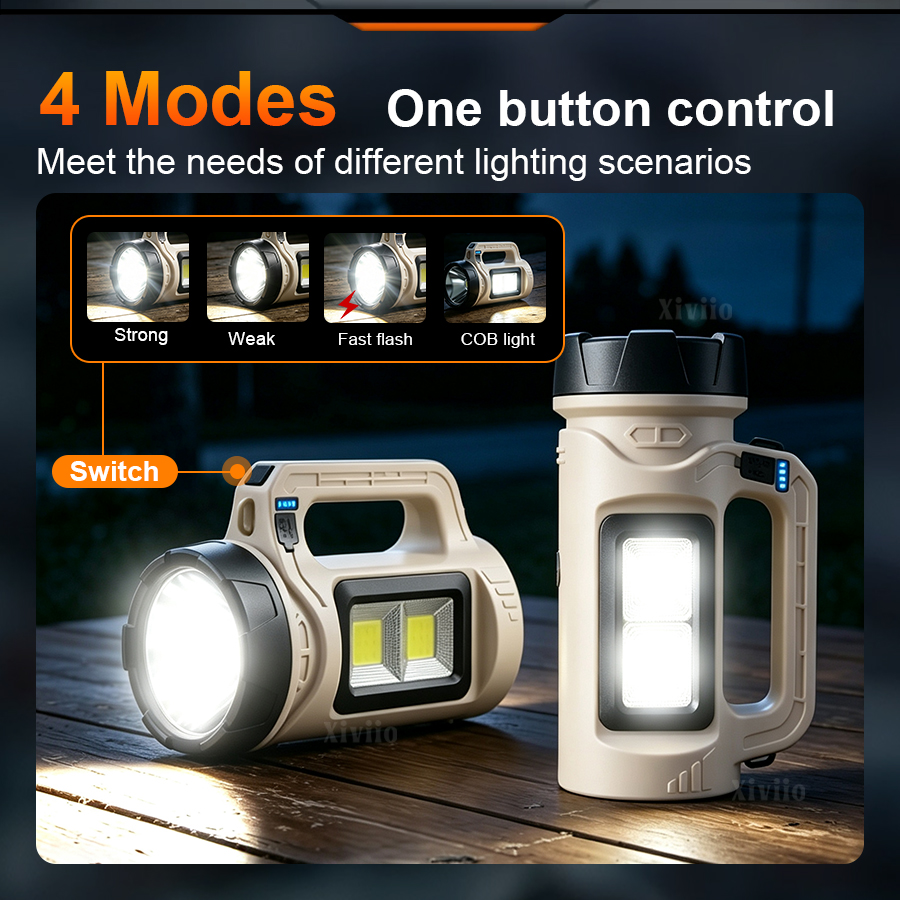 Multiscene 휴대용 LED 토치 태양열 Type - Battery Outdoor Camping 리뷰 및 가격