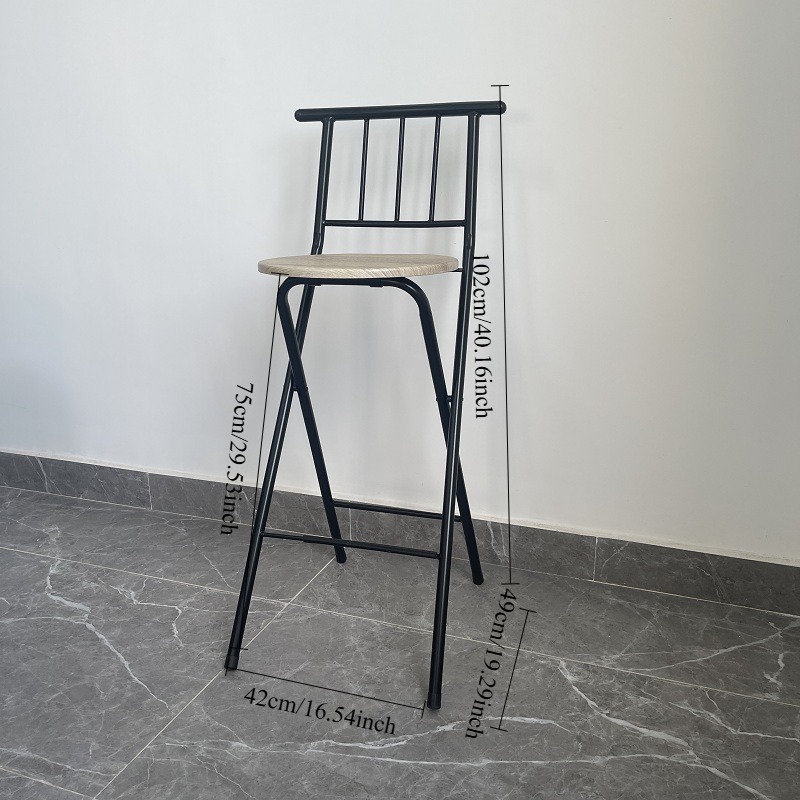 야외 접이식 등받이 높은 의자, 캠핑 발코니 낚시용 휴 - Outdoor Camping High Chair 리뷰 및 가격