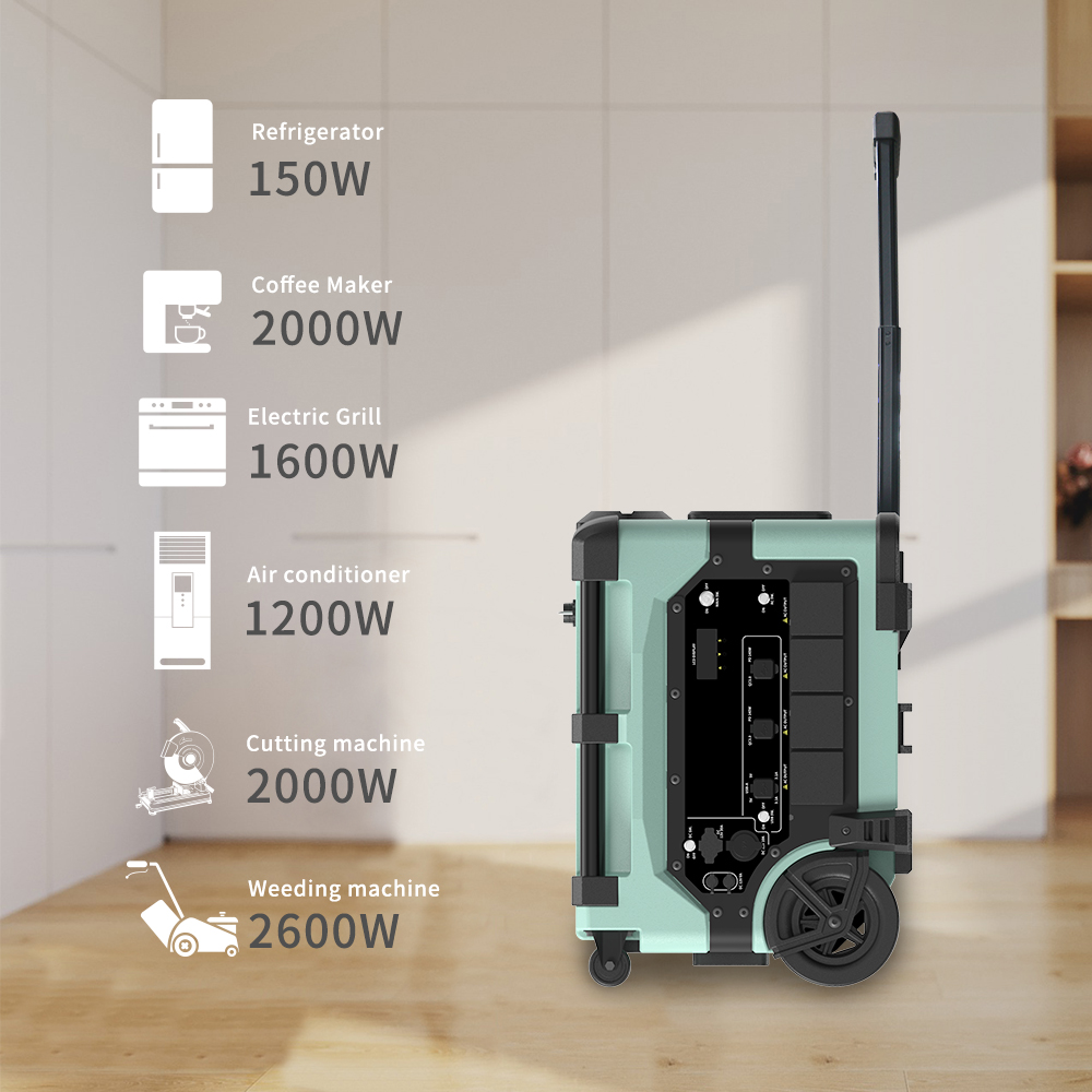 휴대용 7680Wh 스마트 모니터링 시스템 모바일 파워 - Portable Power Station 리뷰 및 가격