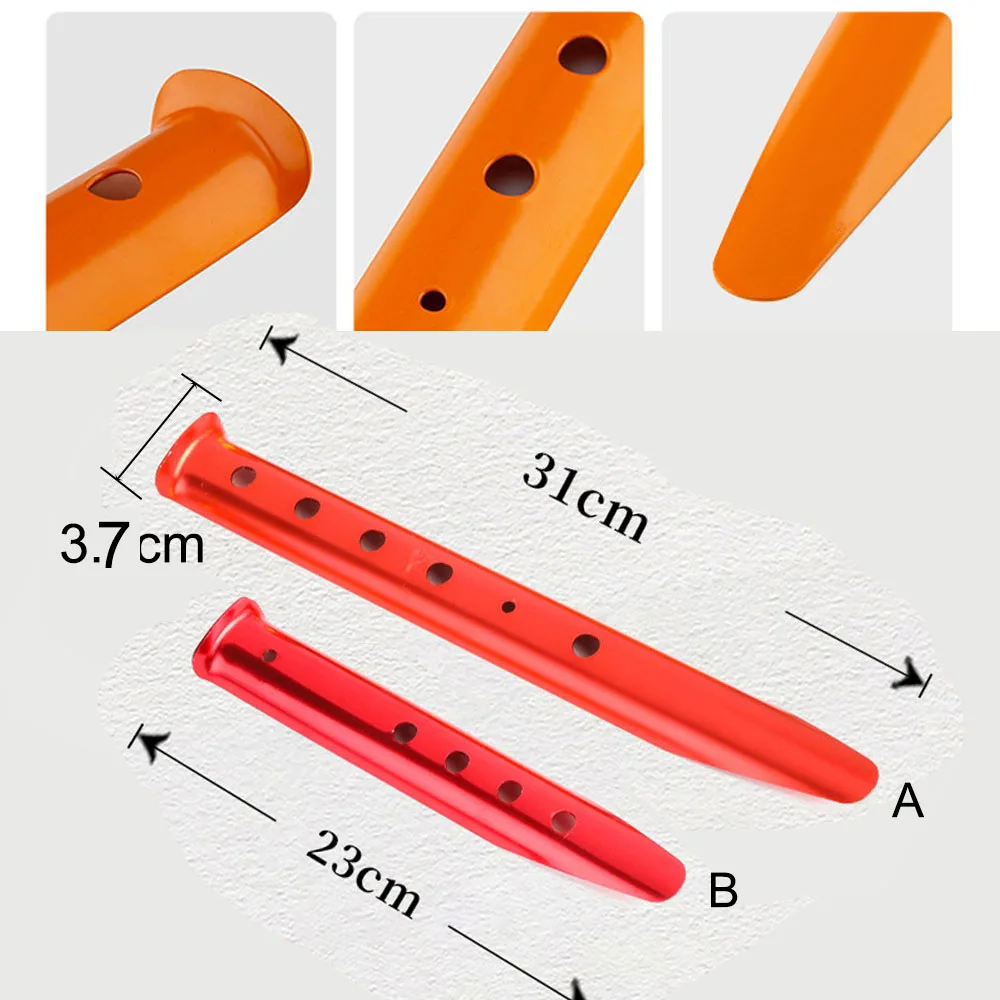 6PCS 해변 U 자형 텐트 스테이크 야외 캠핑 하이킹 - Outdoor Camping Tarp 리뷰 및 가격