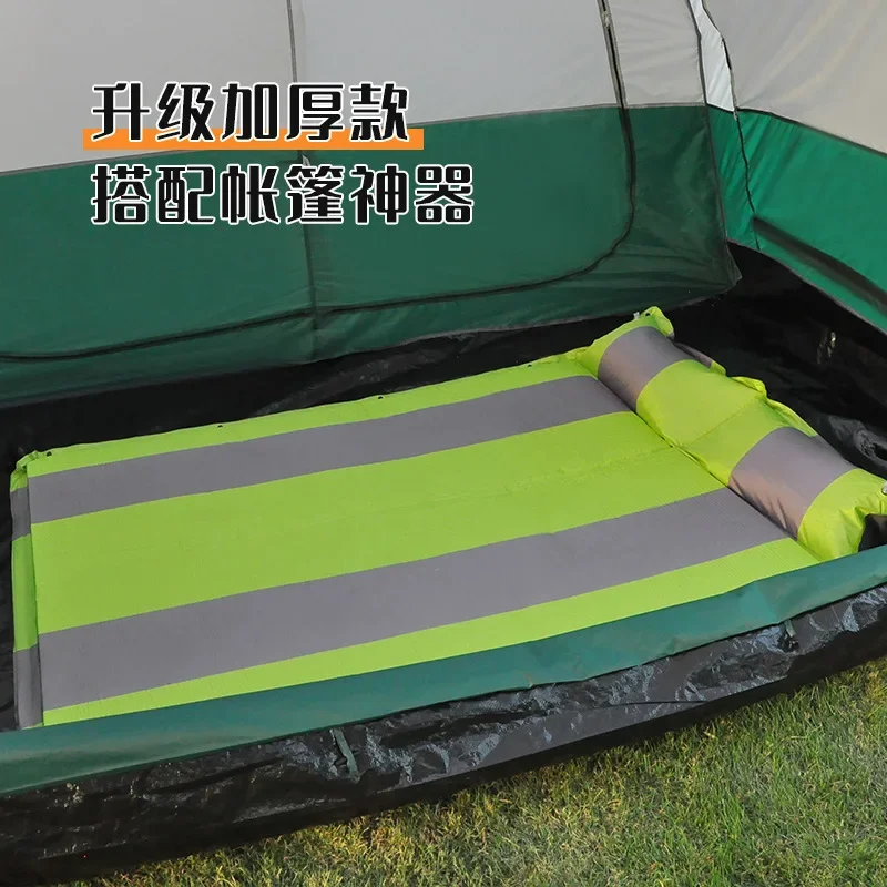두꺼운 자동 팽창식 침대 대여 접이식 수면 매트 캠핑  - Outdoor Camping Rental 리뷰 및 가격