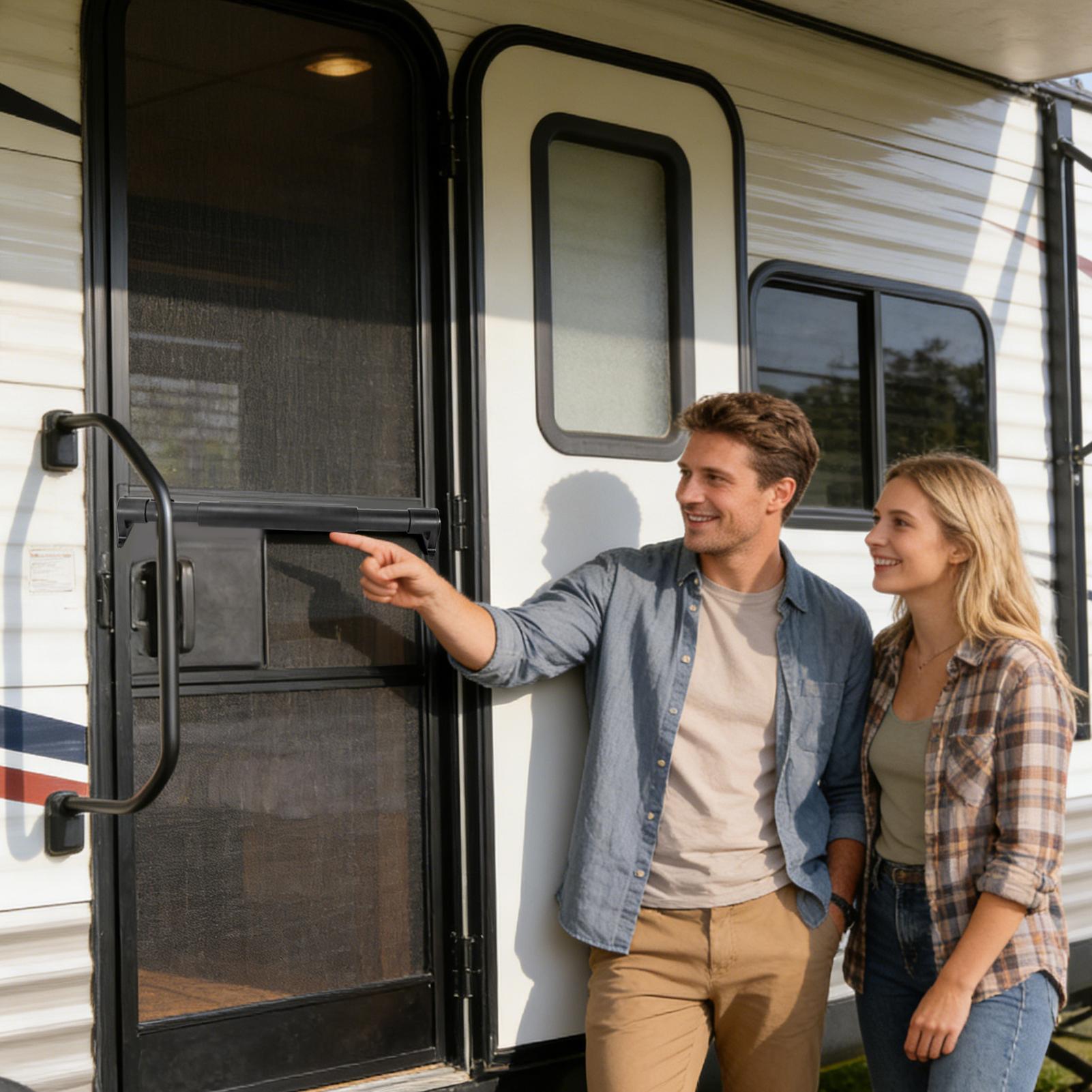 RV 스크린 도어 핸들 조절 가능한 그랩 핸들, 캠핑카 - Outdoor Camping Rental 리뷰 및 가격