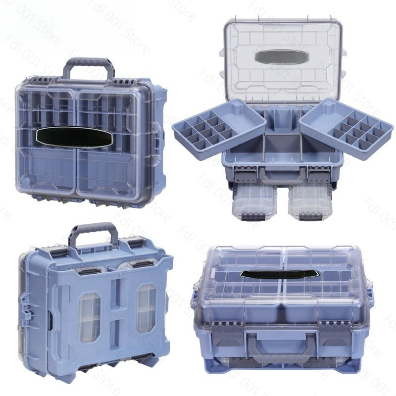 낚시 도구 상자 대용량 휴대용 다기능 방수 미끼 액세서 - Outdoor Camping Storage Box 리뷰 및 가격