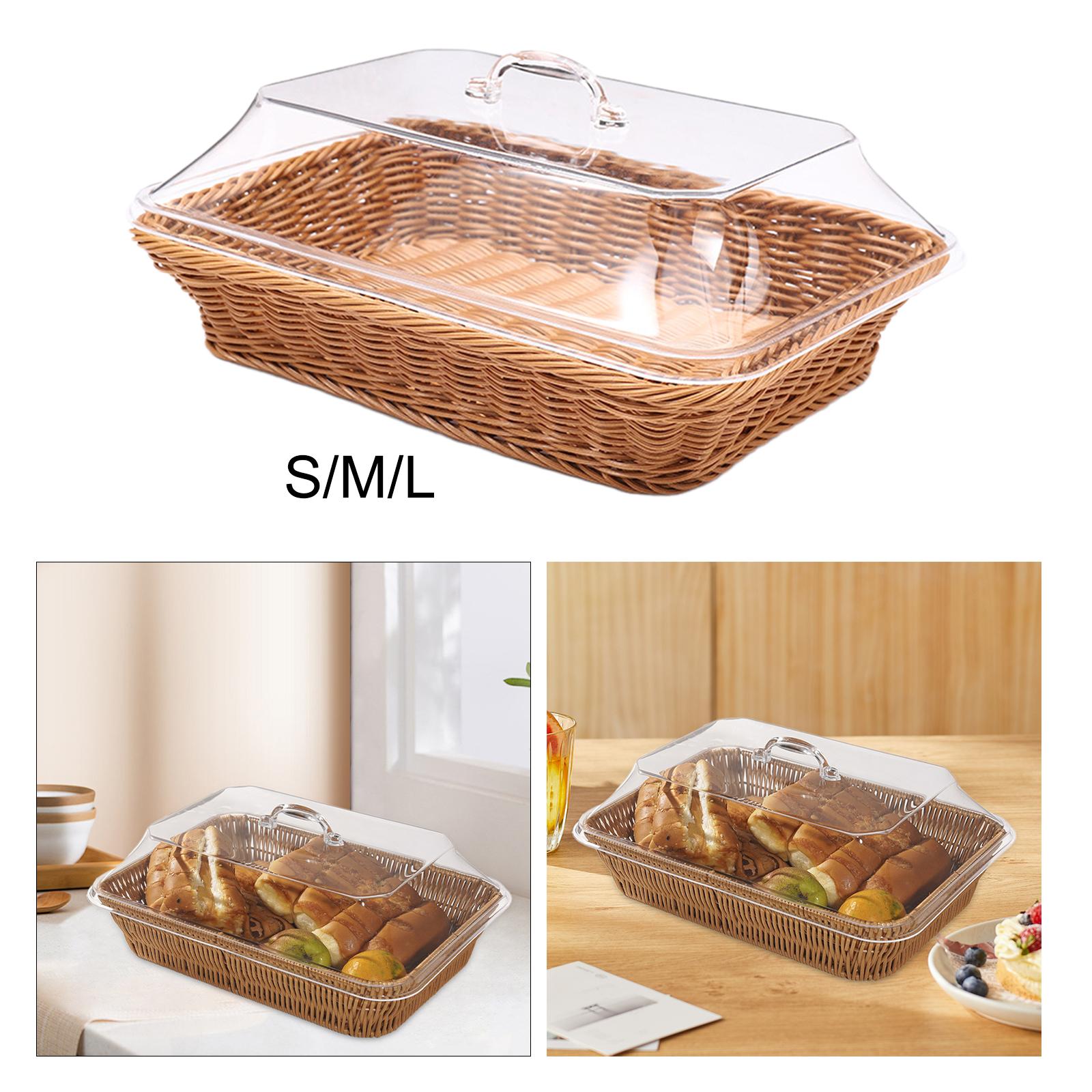 뚜껑이 달린 짠 빵 바구니, 아침 식사 바구니, 모조  - Outdoor Camping Meals 리뷰 및 가격