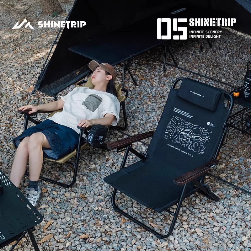 샤인트립 야외 접이식 라운지 의자 휴대용 캠핑 의자 높 - Outdoor Camping High Chair 리뷰 및 가격